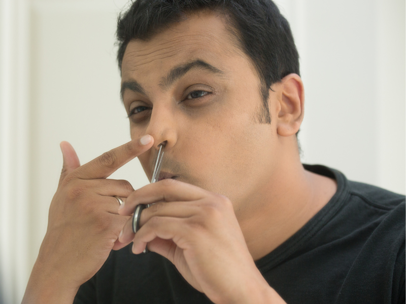 Nose Hair Trimming Methods &amp; Routine: How Often, How Short, and the Best Way to Trim