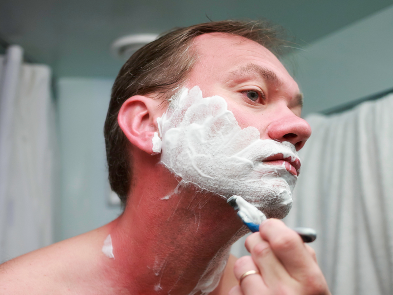 Why Does Touch-Up Shaving Never End?