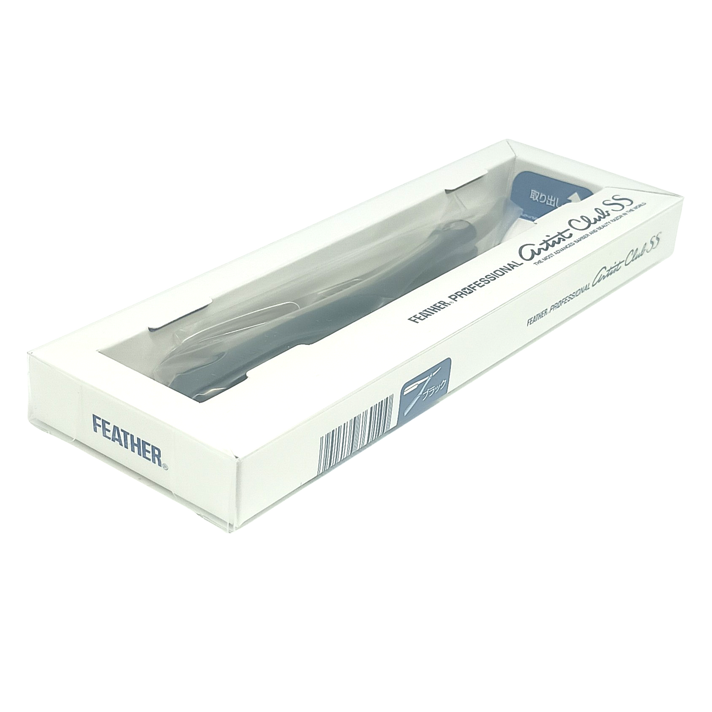 black straight razor feather ss 3