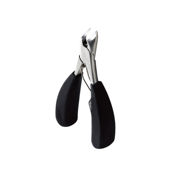 Green Bell Stainless Steel Nail Nipper for Thick & Hard Nails – Wide Handle – Made in Japan
